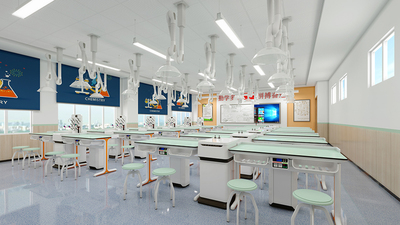 化學(xué)頂通風(fēng)實(shí)驗(yàn)室 - 上海博野科教設(shè)備